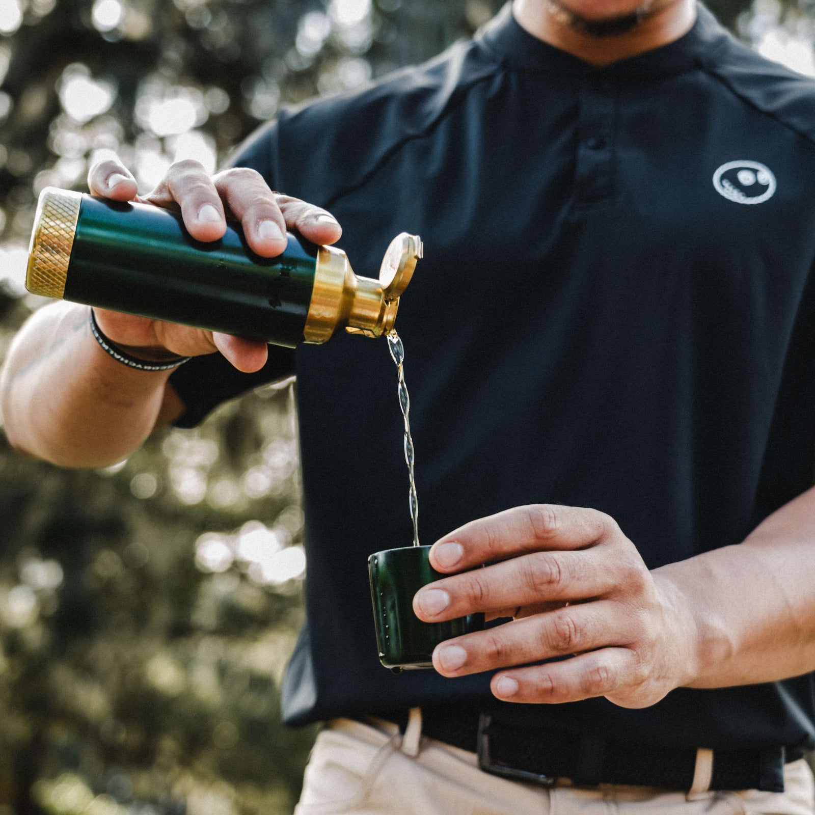 Torch Flask 9oz Flip Lid High Camp Flasks 2139br Camp Flasks 266 ml / British Racing Green