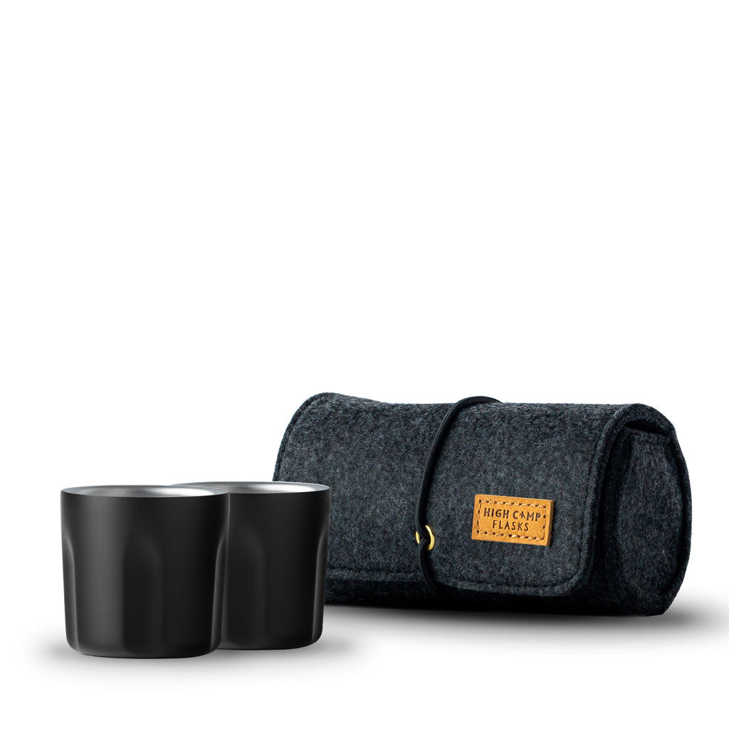 Fackel Schnapsglas 2er-Pack