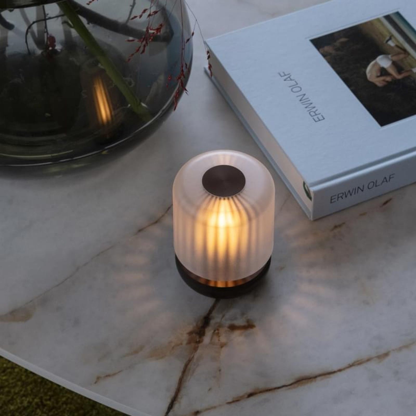 Firefly Light | Frosted Humble Lights HUM-TL00403 Table Lights One Size / Bronze Frosted