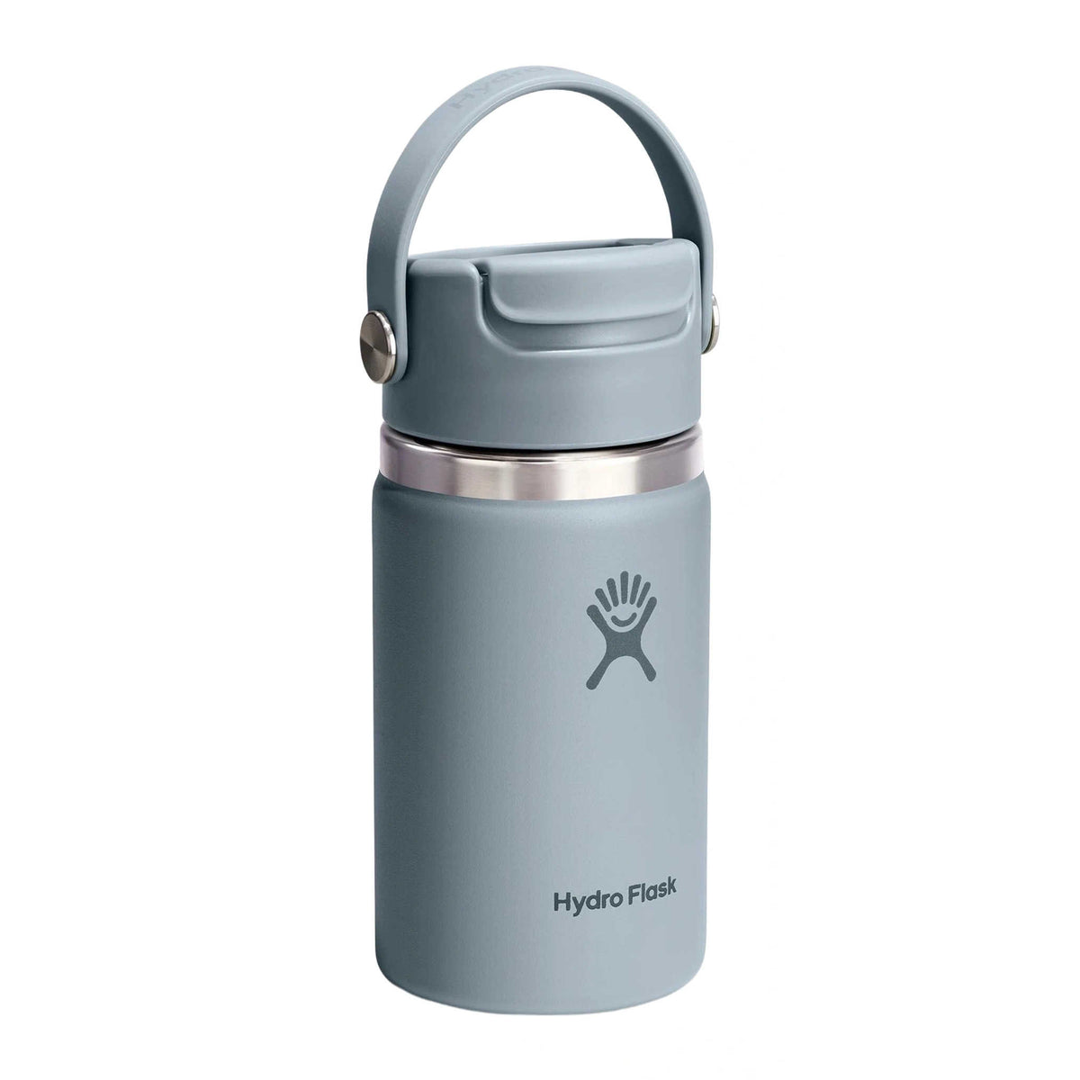 12 oz Travel Mug w/ Flip Sip Cap Hydro Flask W12FCX043 Water Bottles 12 oz / Shale Gray