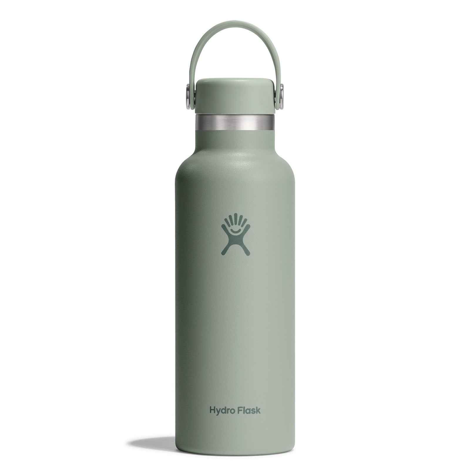 18 oz Standard Mouth w/ Flex Cap Hydro Flask S18CSX374 Water Bottles 18 oz / Agave