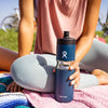 20 oz Wide Mouth Insulated Sports Bottle Hydro Flask SB20001 Water Bottles 20 oz / Black