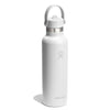 21 oz Standard Mouth w/ Flex Straw Cap Hydro Flask S21CFS110 Water Bottles 21 oz / White