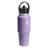 32 oz Wide Flex Straw Travel Bottle Hydro Flask WT32BFS504 Water Bottles 32 oz / Moonshadow