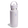 32 oz Wide Mouth w/ Flex Straw Cap Hydro Flask W32CFS145 Water Bottles 32 oz / Cloud Pink