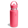 32 oz Wide Mouth w/ Flex Straw Cap Hydro Flask W32CFS668 Water Bottles 32 oz / Popstar Pink