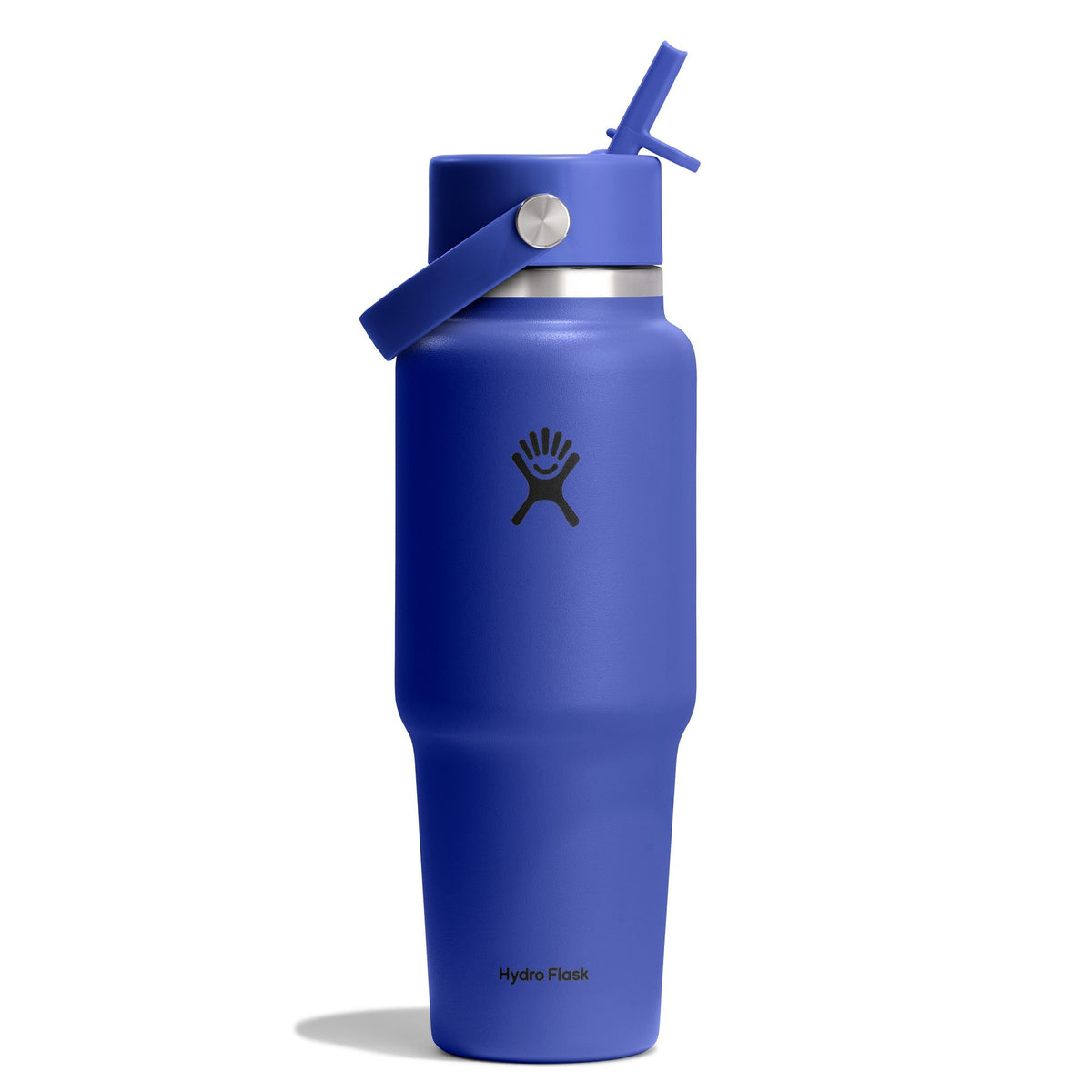 32 oz Wide Travel Bottle w/ Flex Straw Hydro Flask WT32CFS382 Water Bottles 32 oz / Capri Blue