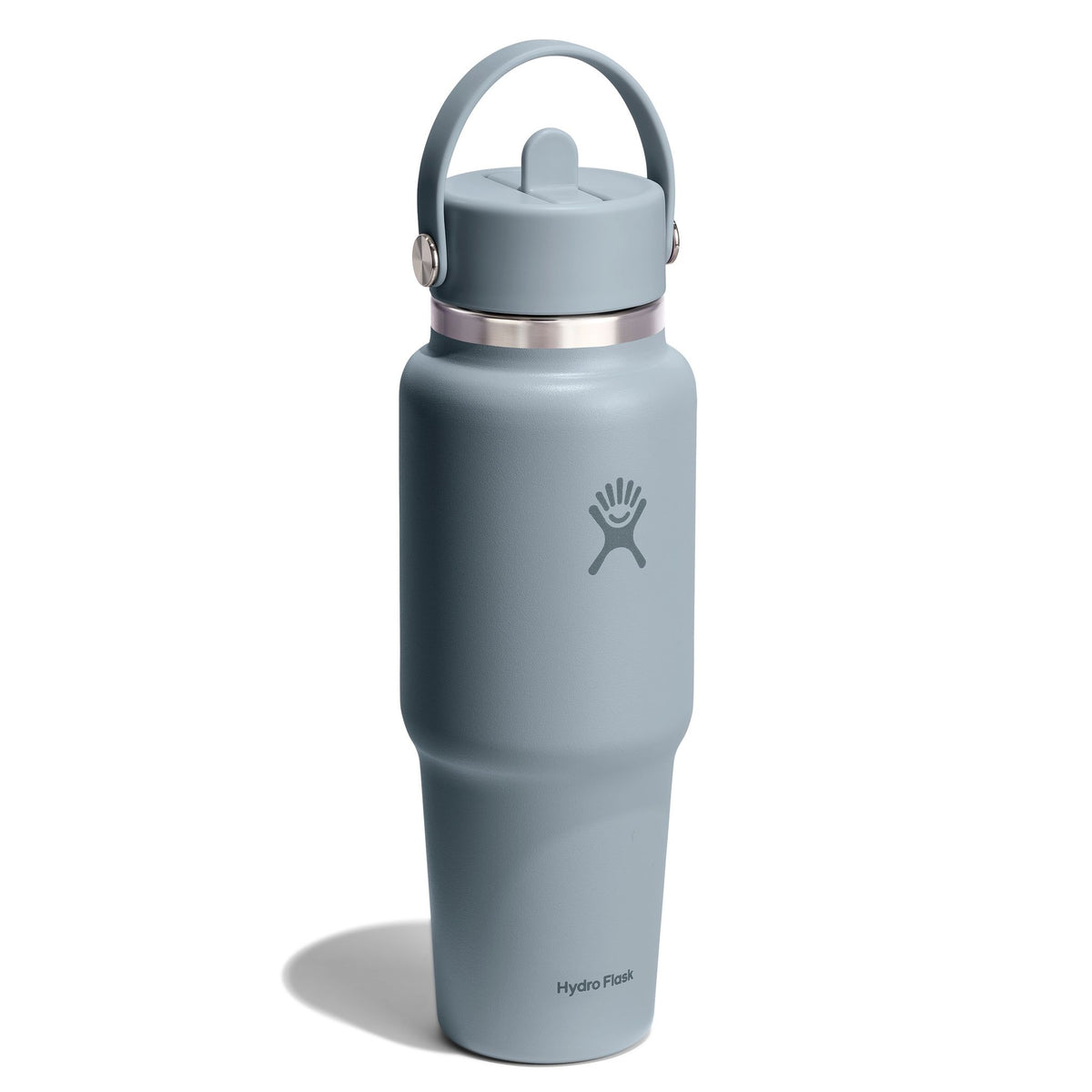 32 oz Wide Travel Bottle w/ Flex Straw Hydro Flask WT32CFS043 Water Bottles 32 oz / Shale Gray