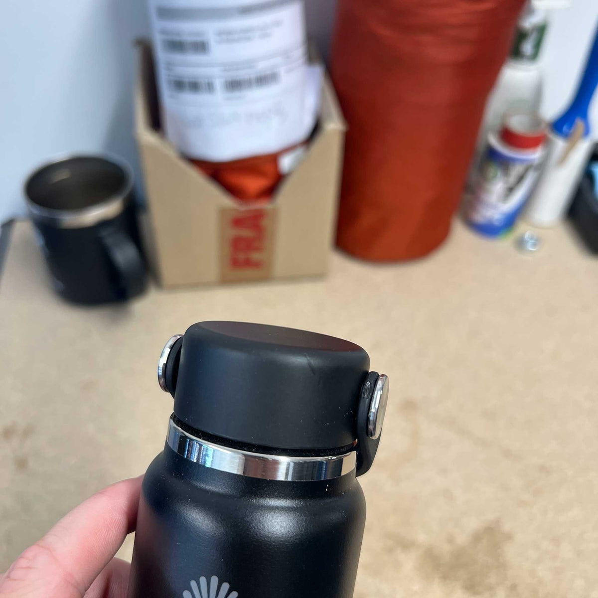 Micro Hydro | SMALL DEFECT SALE Hydro Flask SDS-TNY200001 Water Bottles 200 ml / Black