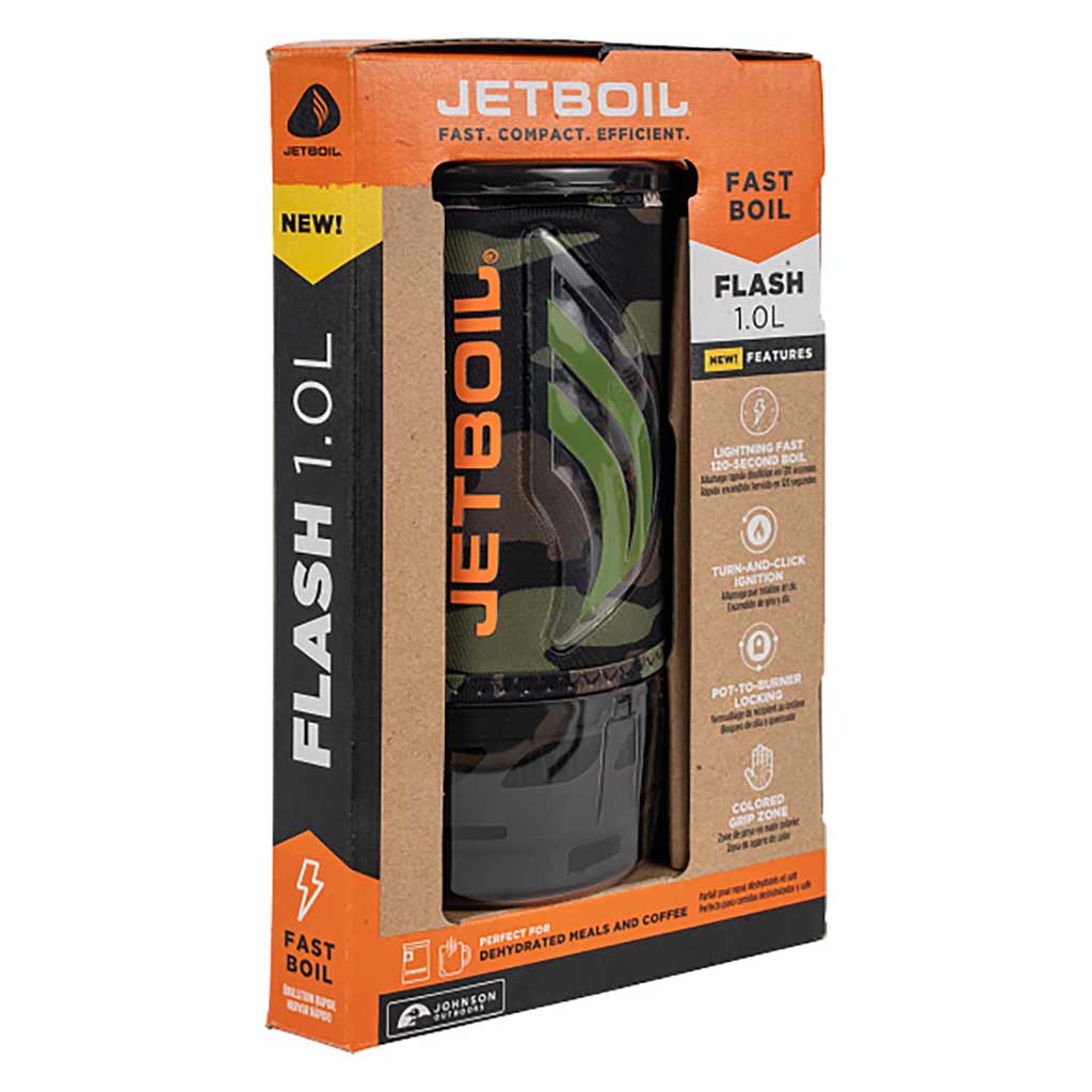 Flash 1.0L Jetboil FLDC3 Camping Stoves 1L / Dark Camo