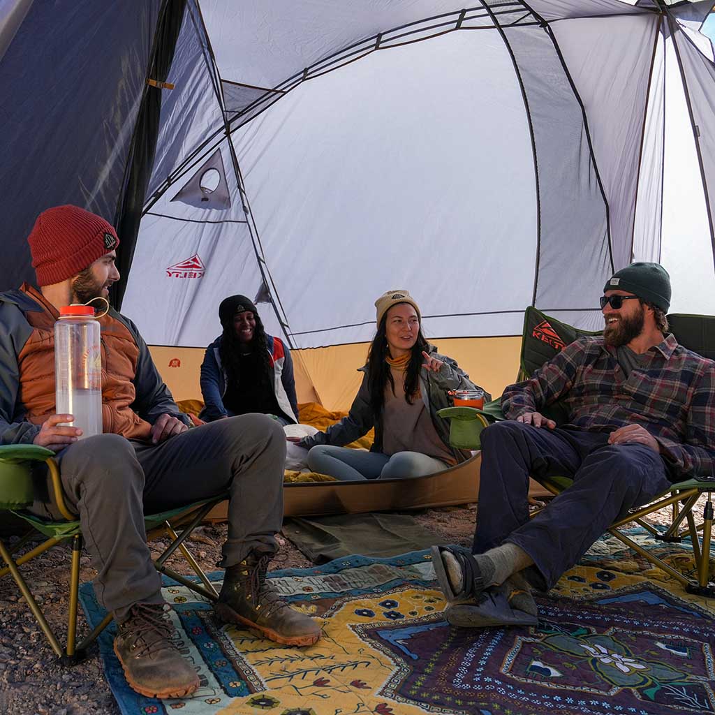 Caboose 4 Kelty 42632023 Tents 4 Person / Smoke/Beluga/Dull Gold