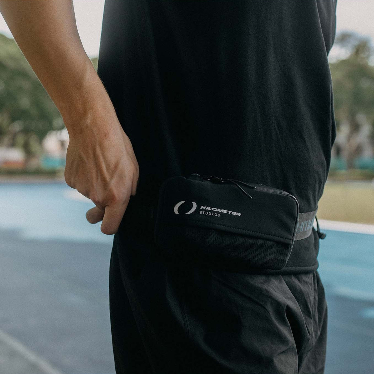 Runner's Wallet Kilometer Studios KRUW-00BB-01 Wallets 0.5L / Black