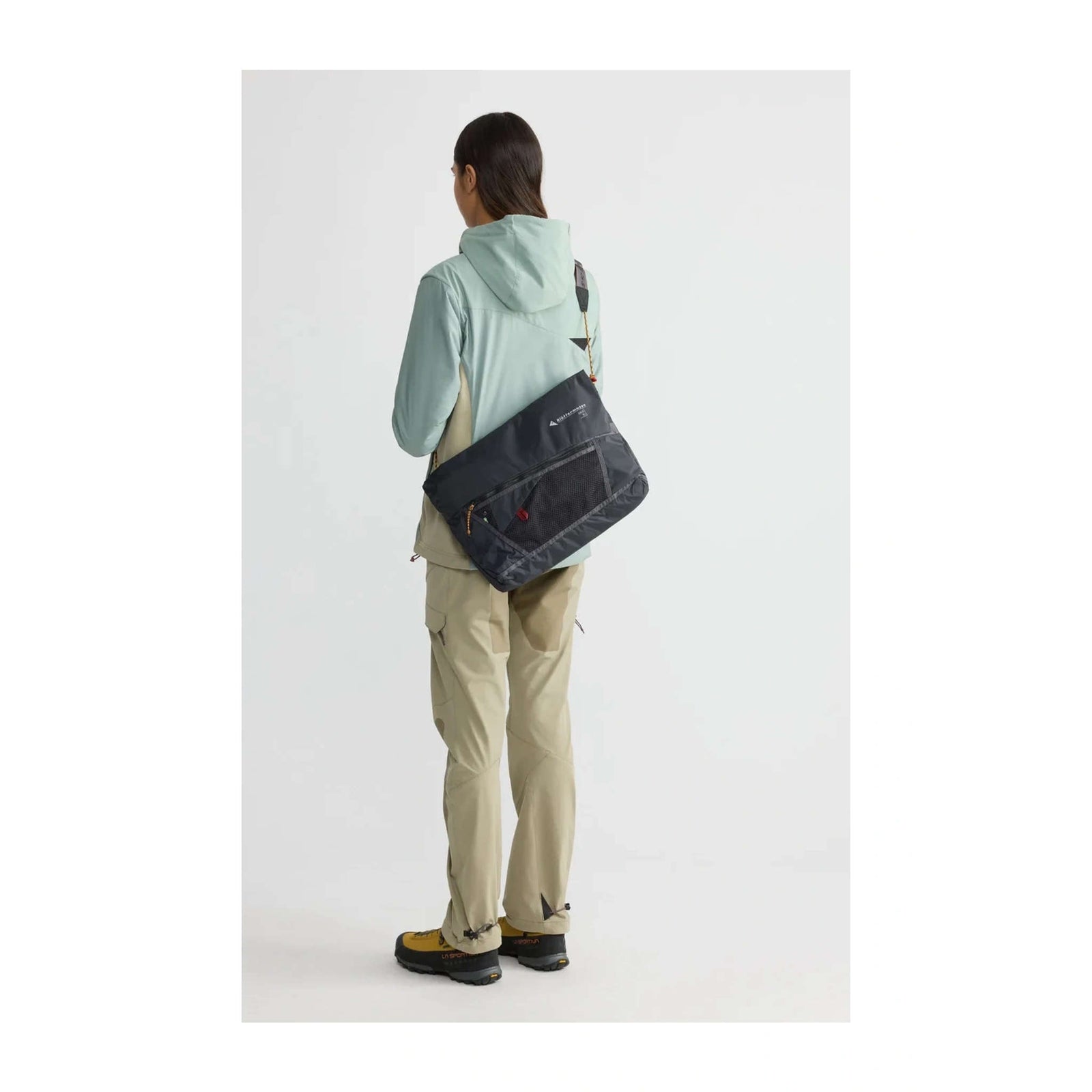 Grid Messenger Bag Klättermusen 10207-961-OZ Messenger Bags One Size / Raven