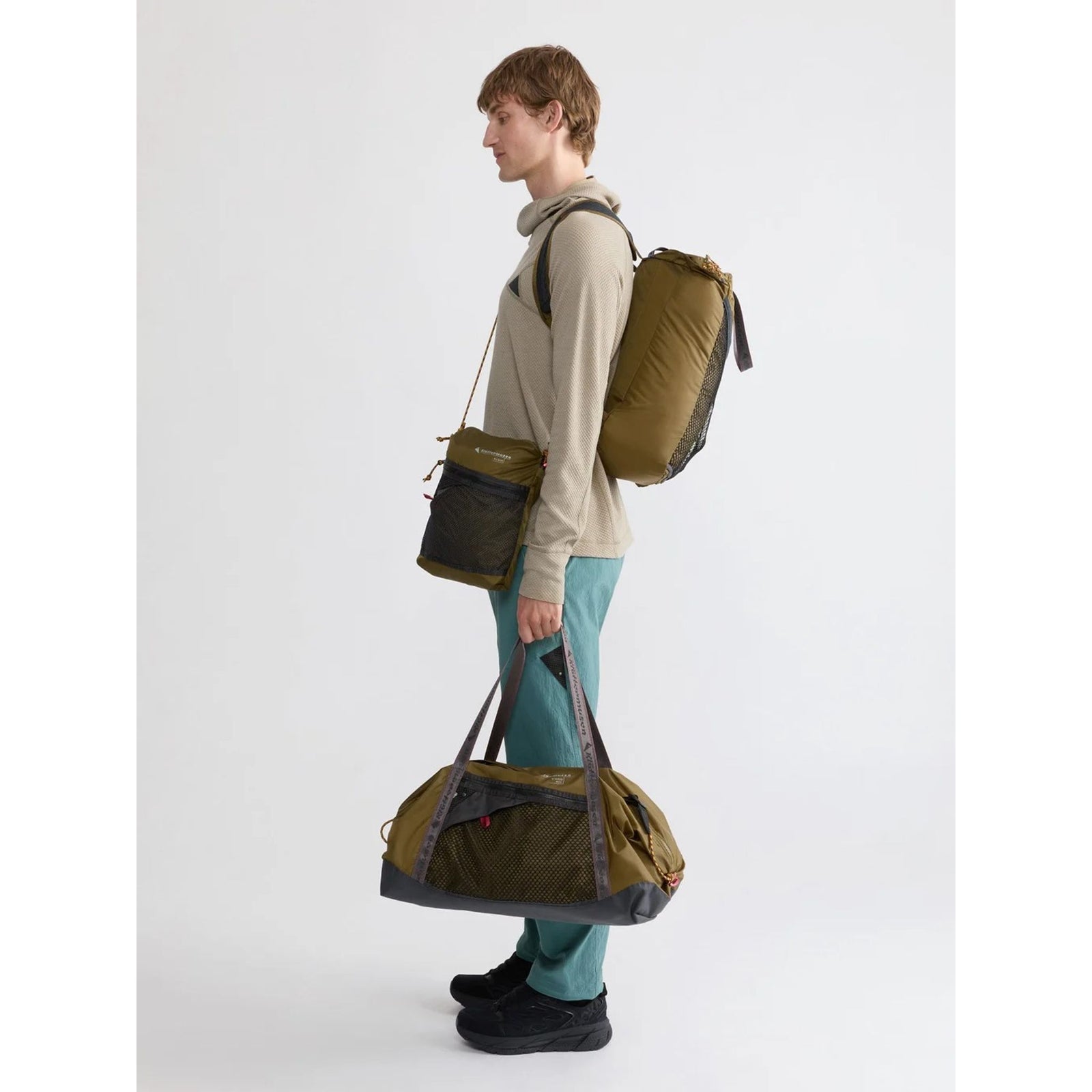 Mimer Dufflebag 40L Klättermusen 10459_279-OZ Duffle Bags 40L / Cloud Berry