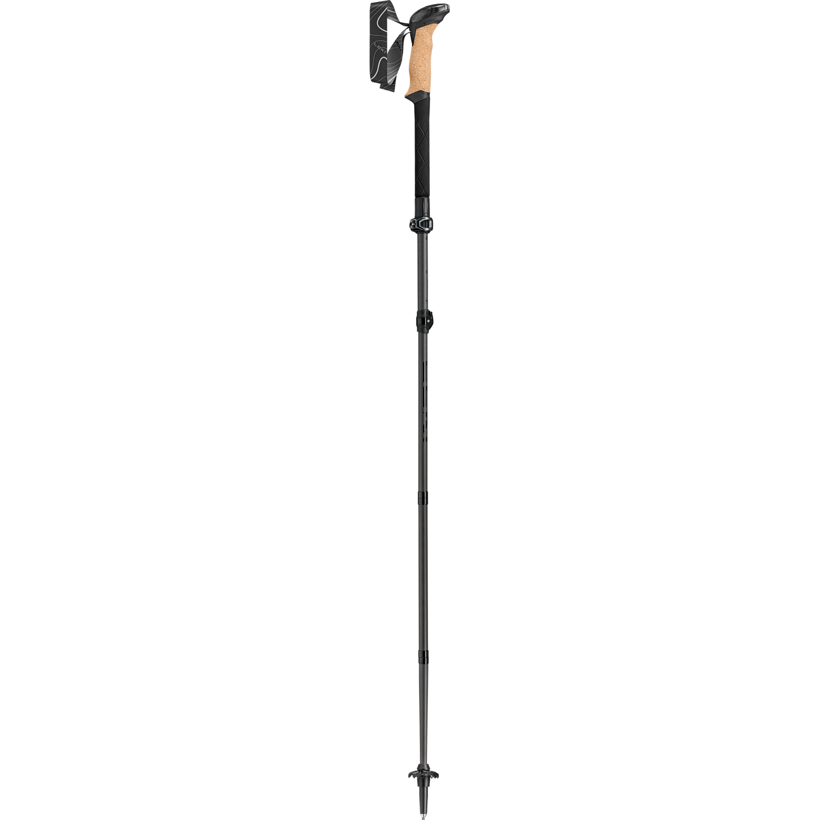 Makalu Pro FX Carbon Leki 65620611S Walking Poles 110 - 130 cm / Natural Carbon Black