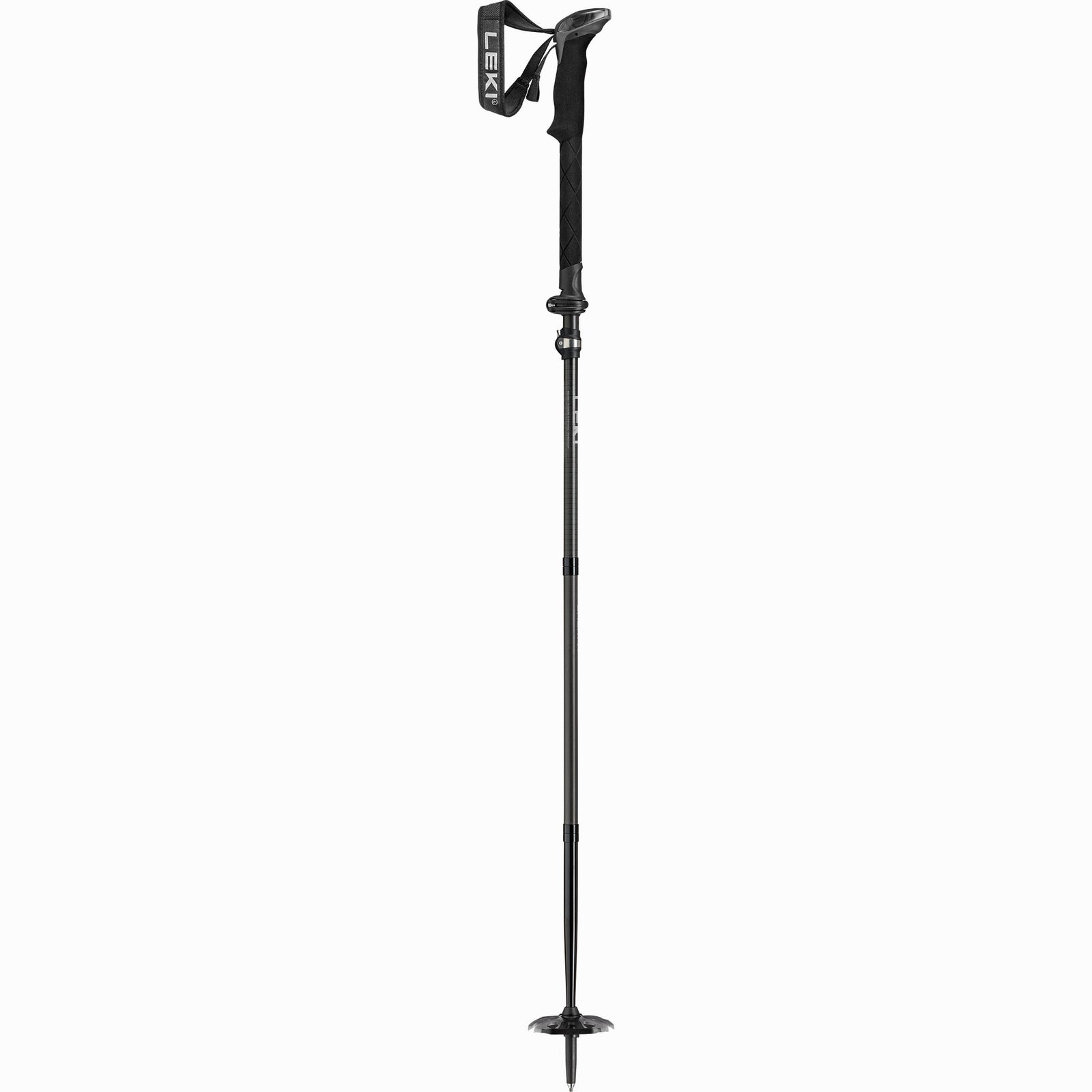 Sherpa FX Carbon Strong (Pair) Leki 65629801 Walking Poles 120 - 140 cm / Black Natural Carbon/Light Anthracite