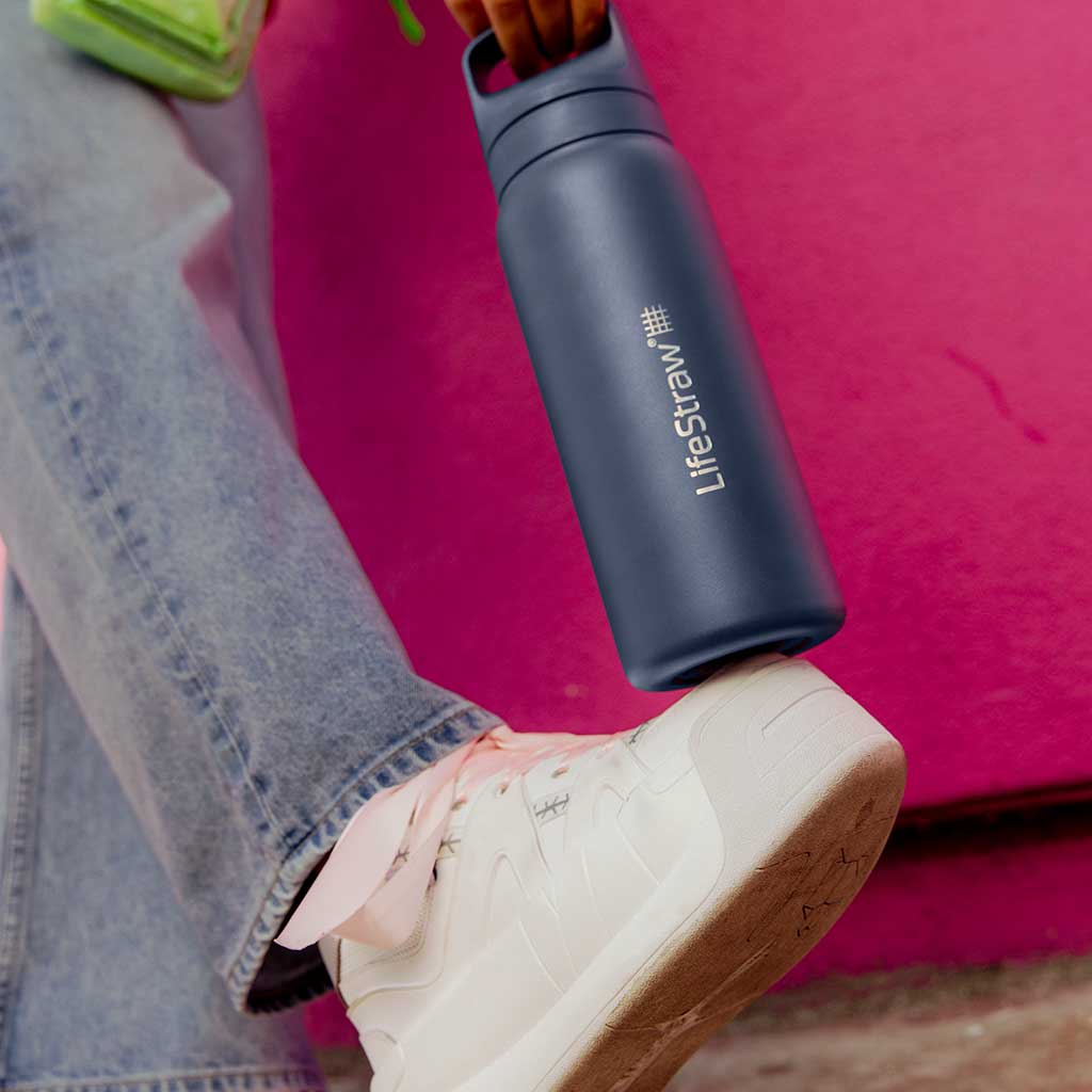 Lifestraw Go 700ml | Stainless Steel LifeStraw LSGV42SOPWW Water Filters 700 ml / Orchid Pink
