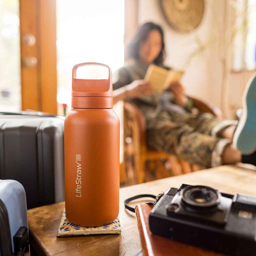 Lifestraw Go 700ml | Stainless Steel LifeStraw LSGV42SOPWW Water Filters 700 ml / Orchid Pink