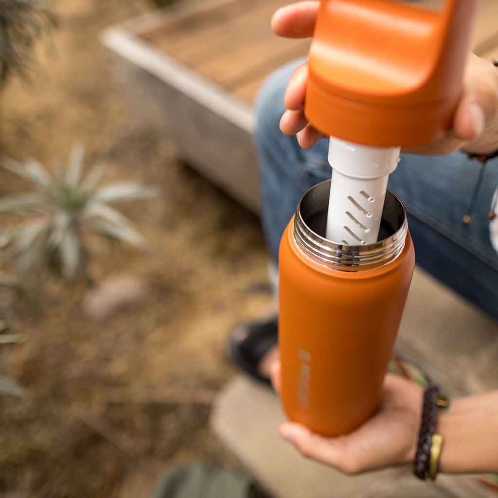 Lifestraw Go 700ml | Stainless Steel LifeStraw LSGV42SOPWW Water Filters 700 ml / Orchid Pink