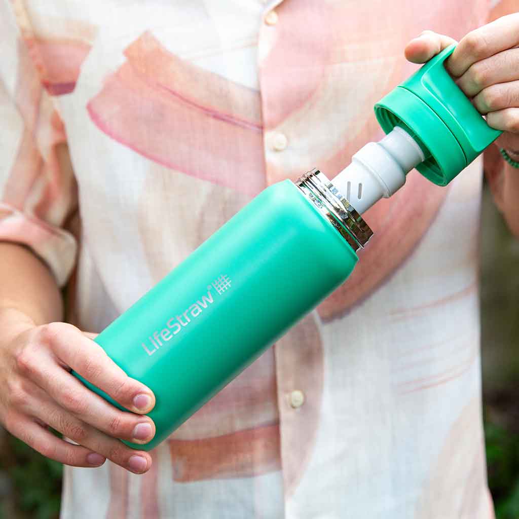 Lifestraw Go 700ml | Stainless Steel LifeStraw LSGV42SOPWW Water Filters 700 ml / Orchid Pink