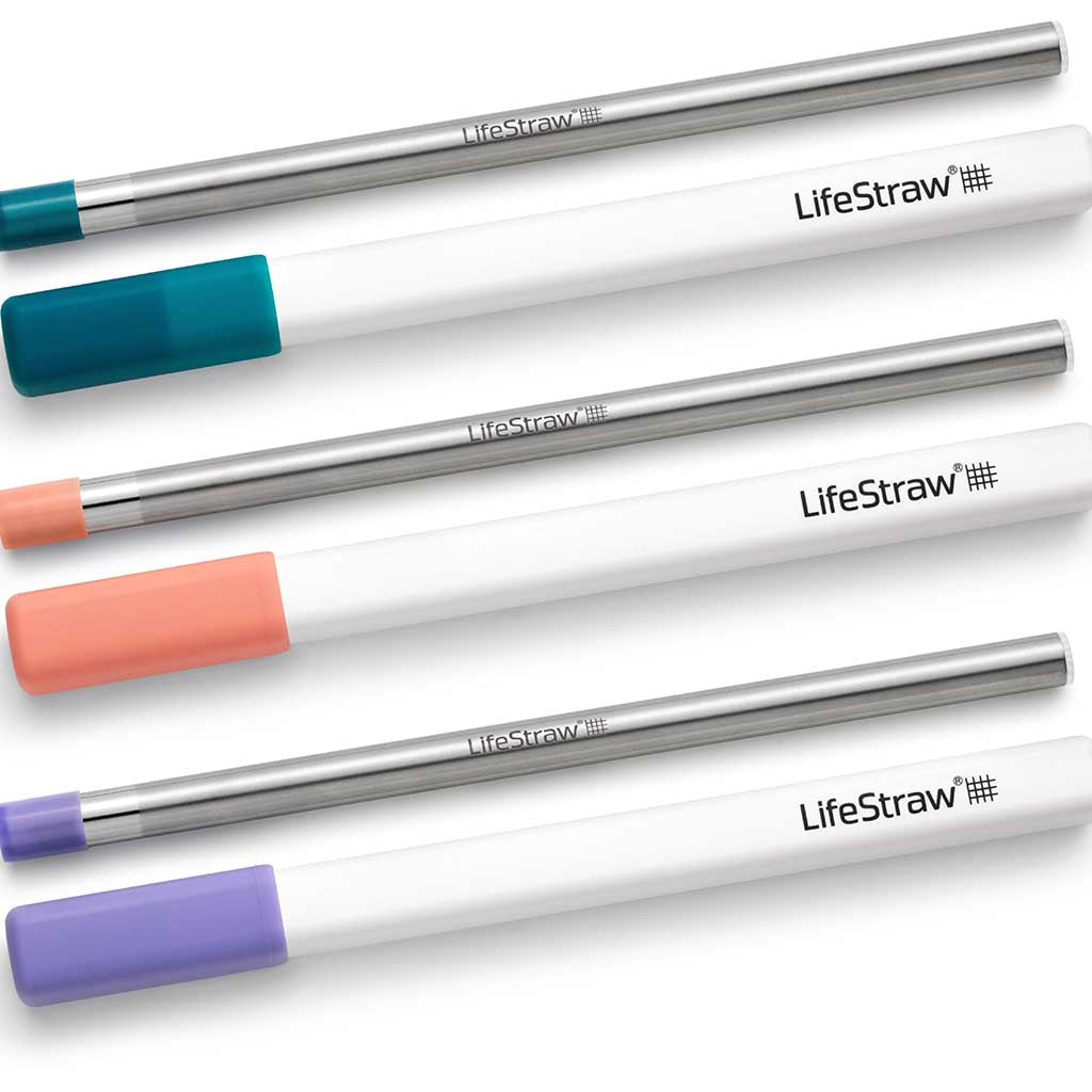 LifeStraw SIP with Carry Case LifeStraw LSSIP1LTWW Water Filters One Size / Laguna Teal