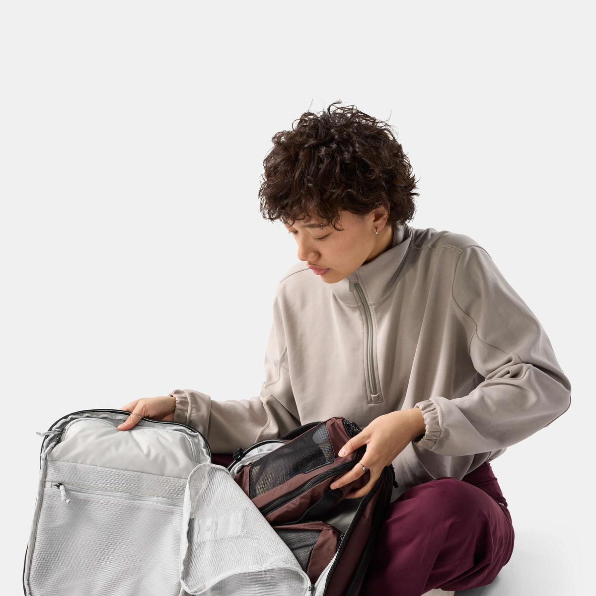 18L Personal Item Travel Pack Matador MATPITP18001R Backpacks 18L / Garnet