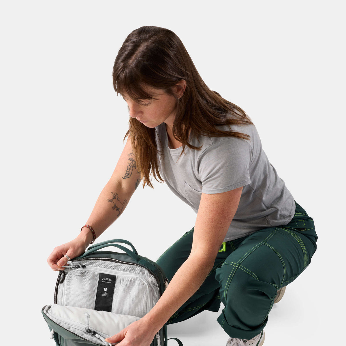 18L Personal Item Travel Pack Matador MATPITP18001GN Backpacks 18L / Juniper