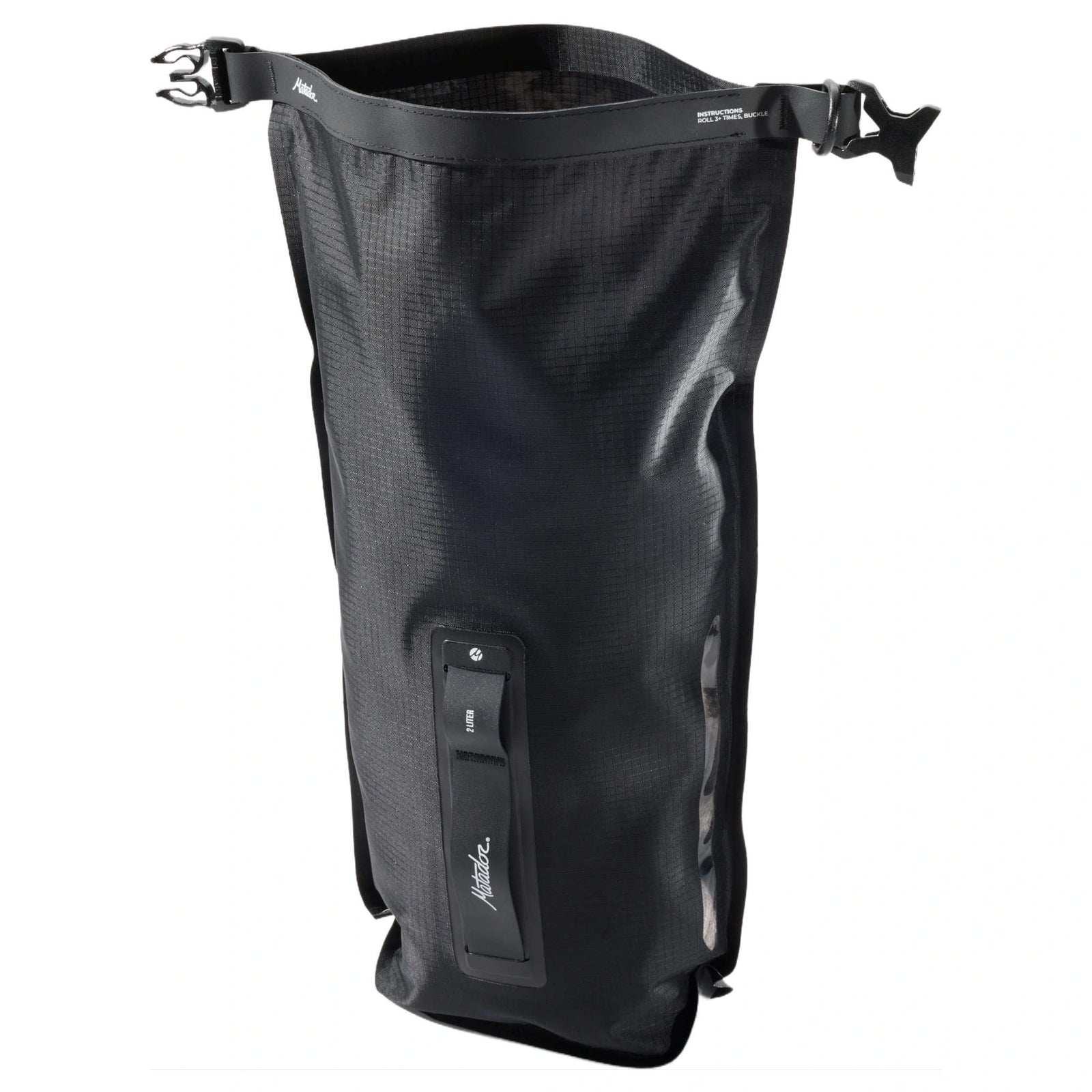 FlatPak V2 Drybag | 2L Matador MATFP2DB2001BK Dry Bags 2L / Charcoal