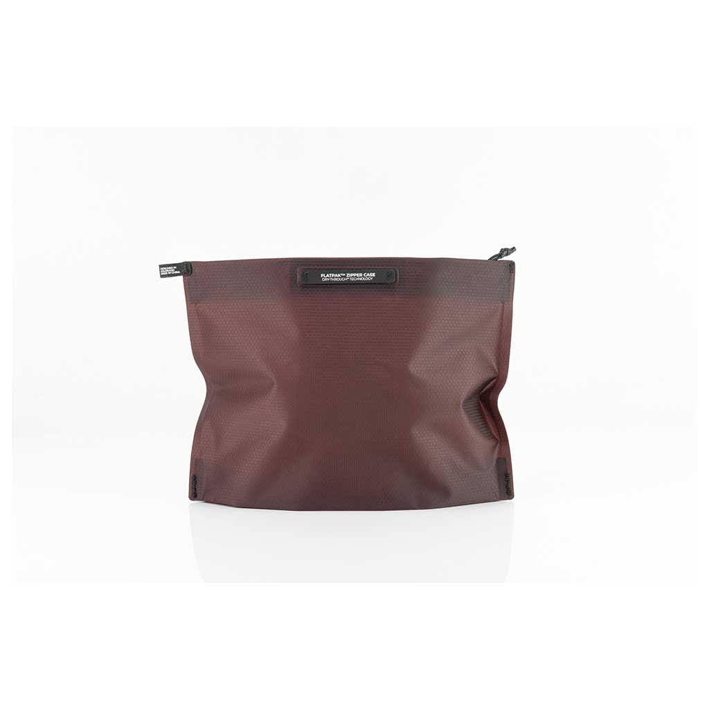 FlatPak Zipper Toiletry Case Matador MATFPZ001R Washbags One Size / Garnet