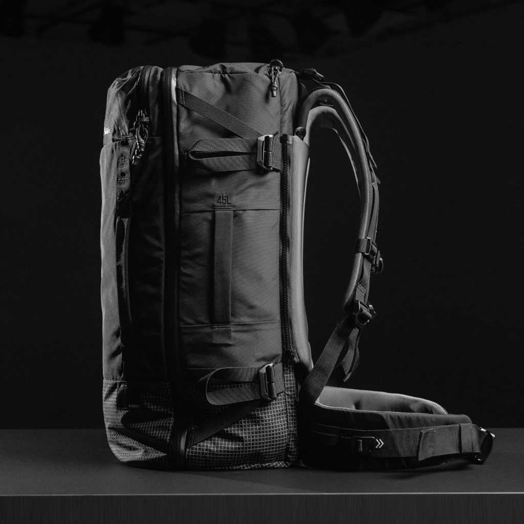 GlobeRider45 Travel Backpack Matador MATGR45001BK Backpacks 45L / Black