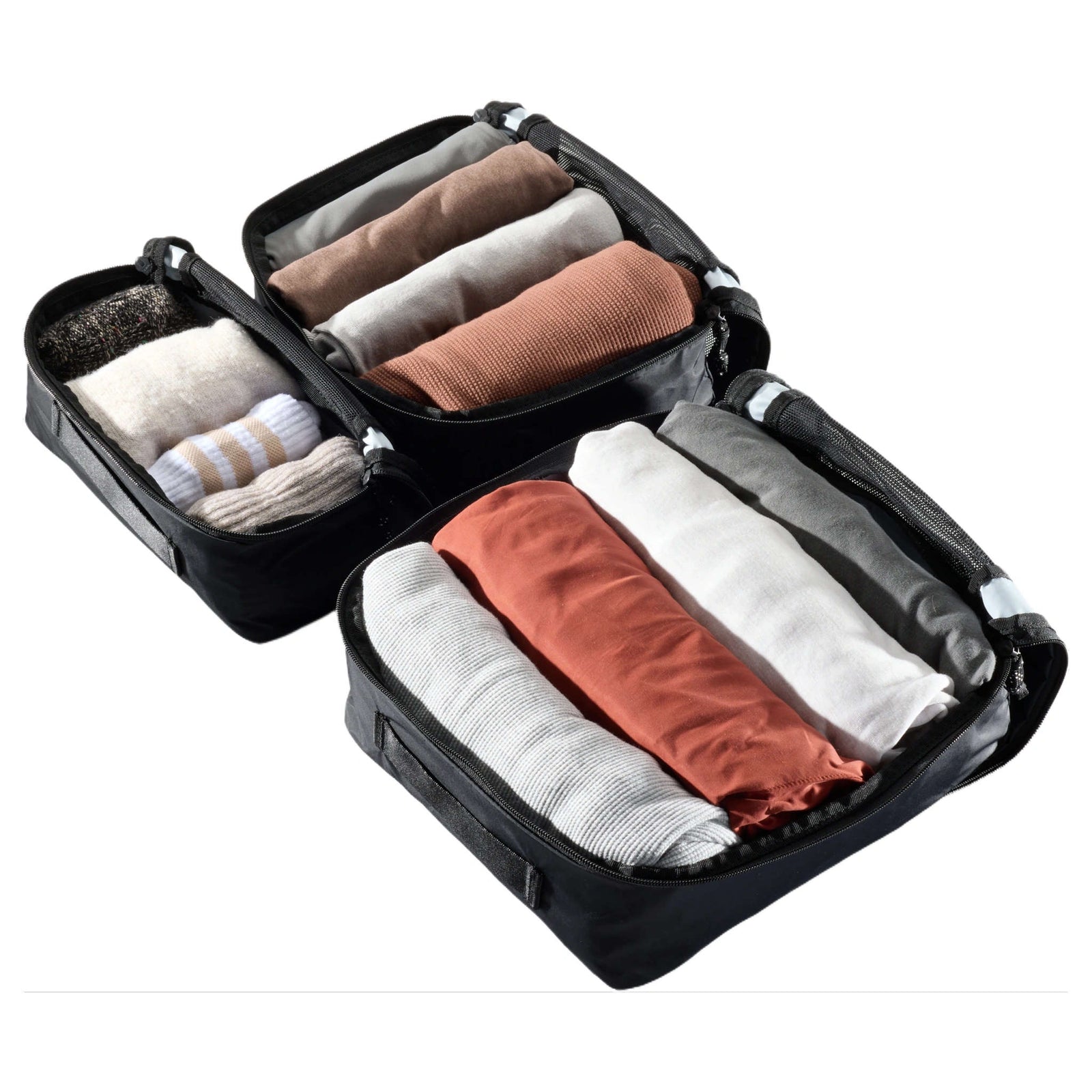 Packing Cube 3pk V2 Matador MATPCB32001BK Packing Cubes One Size / Black