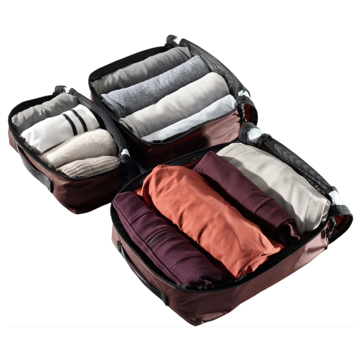Packing Cube 3pk V2 Matador MATPCB32001R Packing Cubes One Size / Garnet