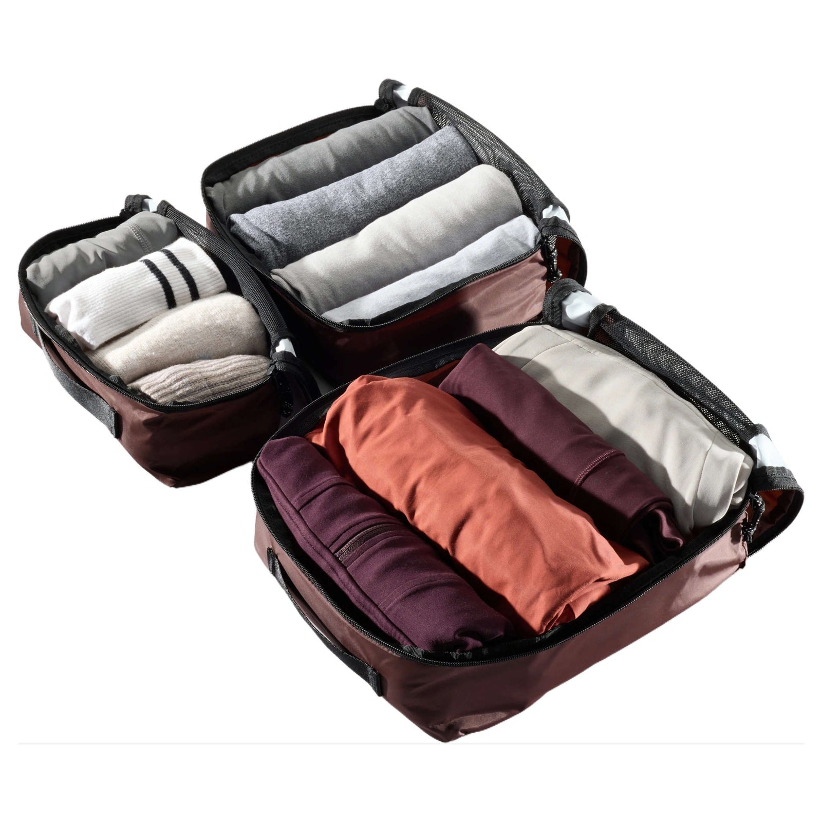 Packing Cube 3pk V2 Matador MATPCB32001R Packing Cubes One Size / Garnet