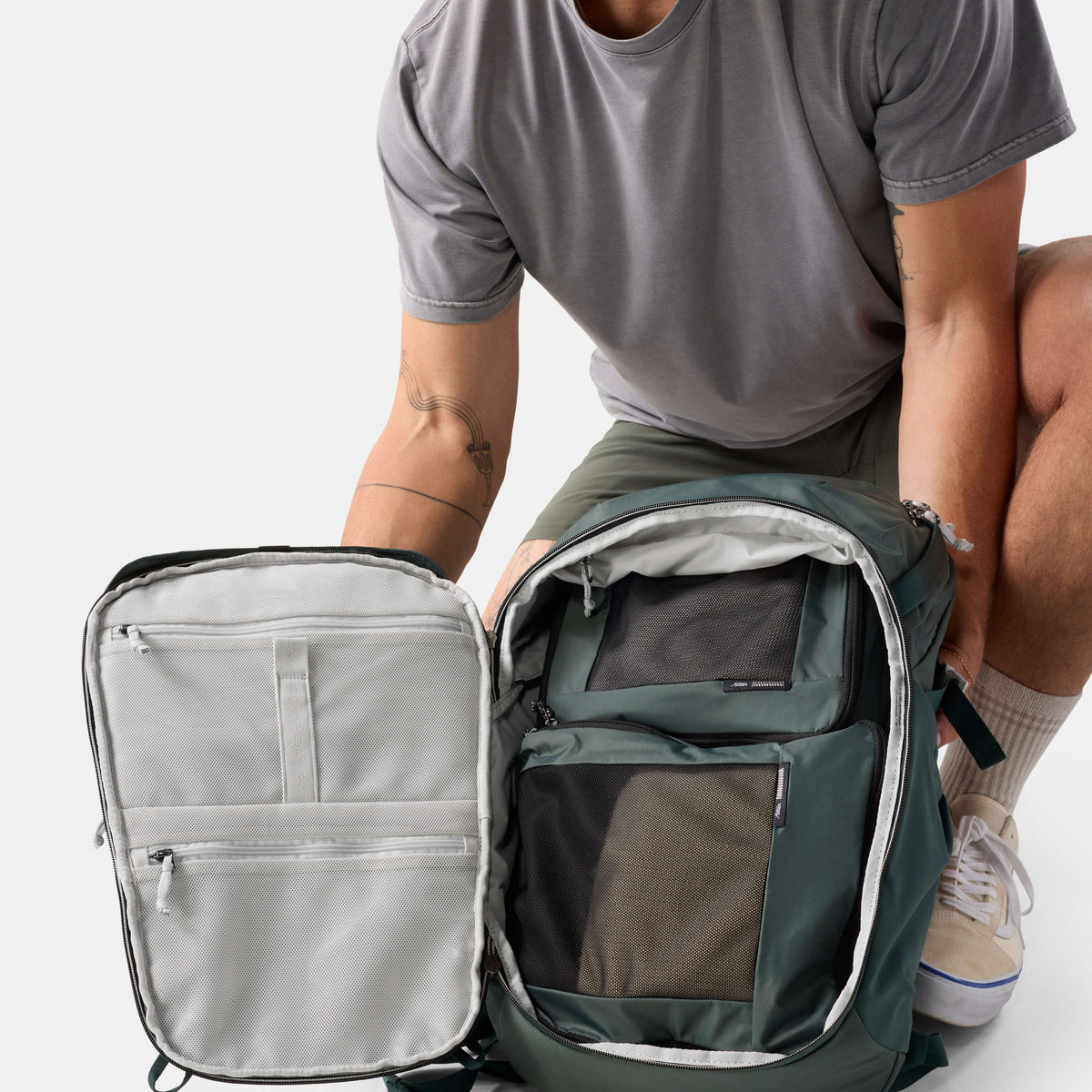 Packing Cube 3pk V2 Matador MATPCB32001GN Packing Cubes One Size / Juniper