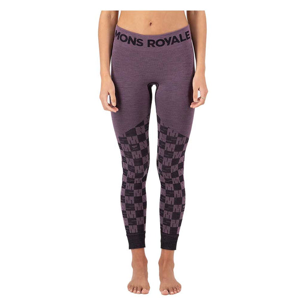 Ascender Merino Seamless Legging | Women's Mons Royale Women's Leggings
