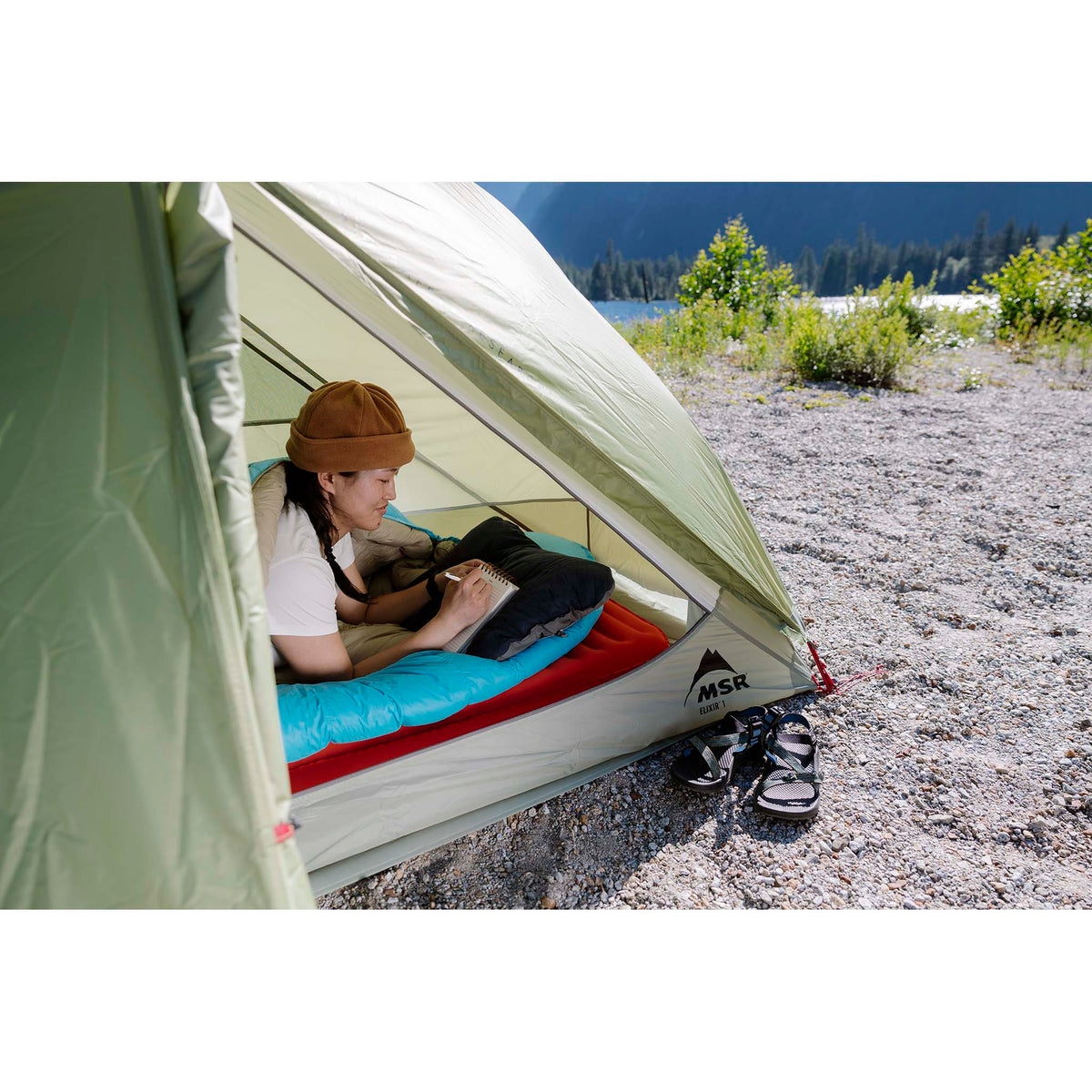 Elixir 1 Tent MSR 13698 Tents 1P / Green