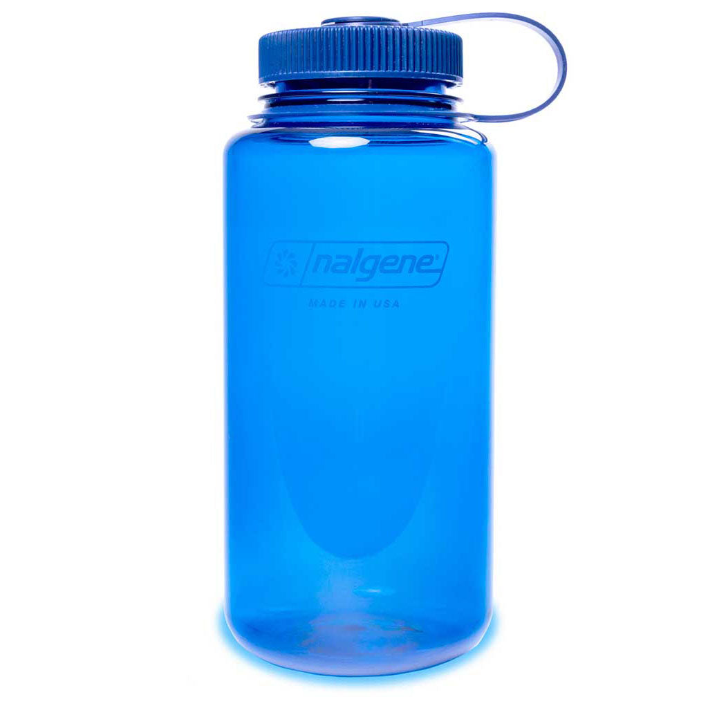 1L Wide Mouth Tritan Sustain Nalgene N2020-5532 Water Bottles 1 Litre / Denim Monochrome