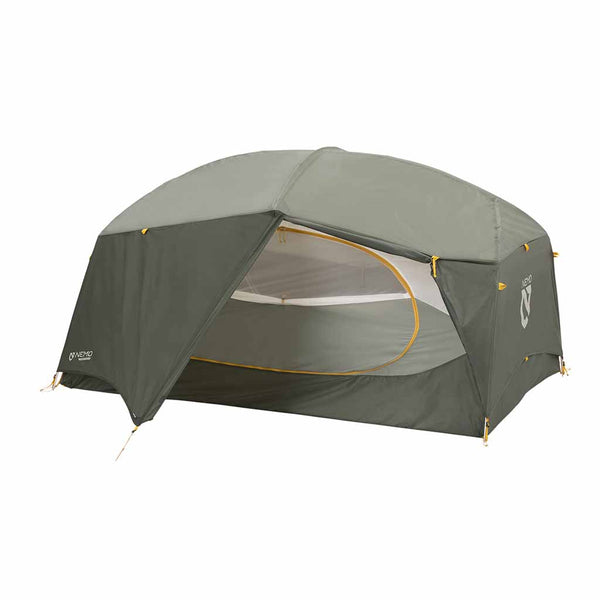NEMO Ausrüstung | Aurora 3P Zelt & Zeltunterlage | 3-Personen-Zelt |  Marsh/Boreal