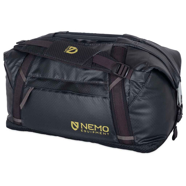 Double Haul Convertible Duffle 30L NEMO Equipment 811666033291 Duffle Bags 30L / Black