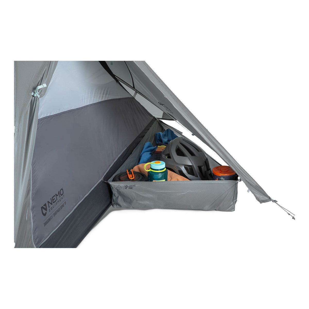 Dragonfly OSMO Bikepack 1P Tent NEMO Equipment 811666037572 Tents 1P / Sedona Sage