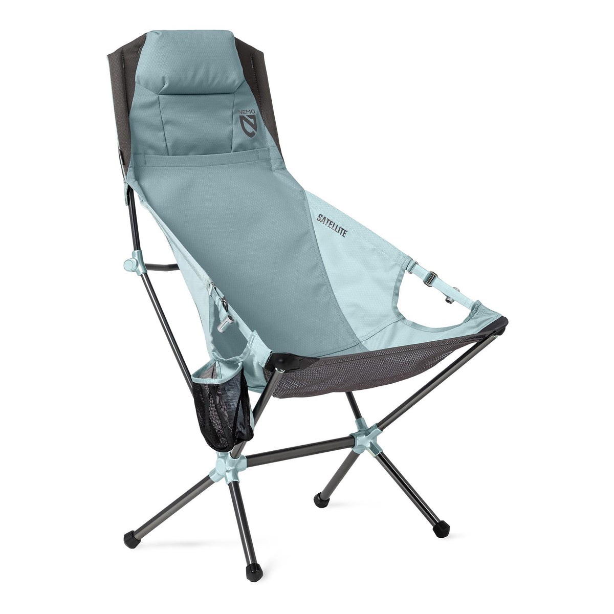 Satellite Reclining Camp Chair NEMO Equipment 811666038173 Chairs One Size / Arctic/Aquifer