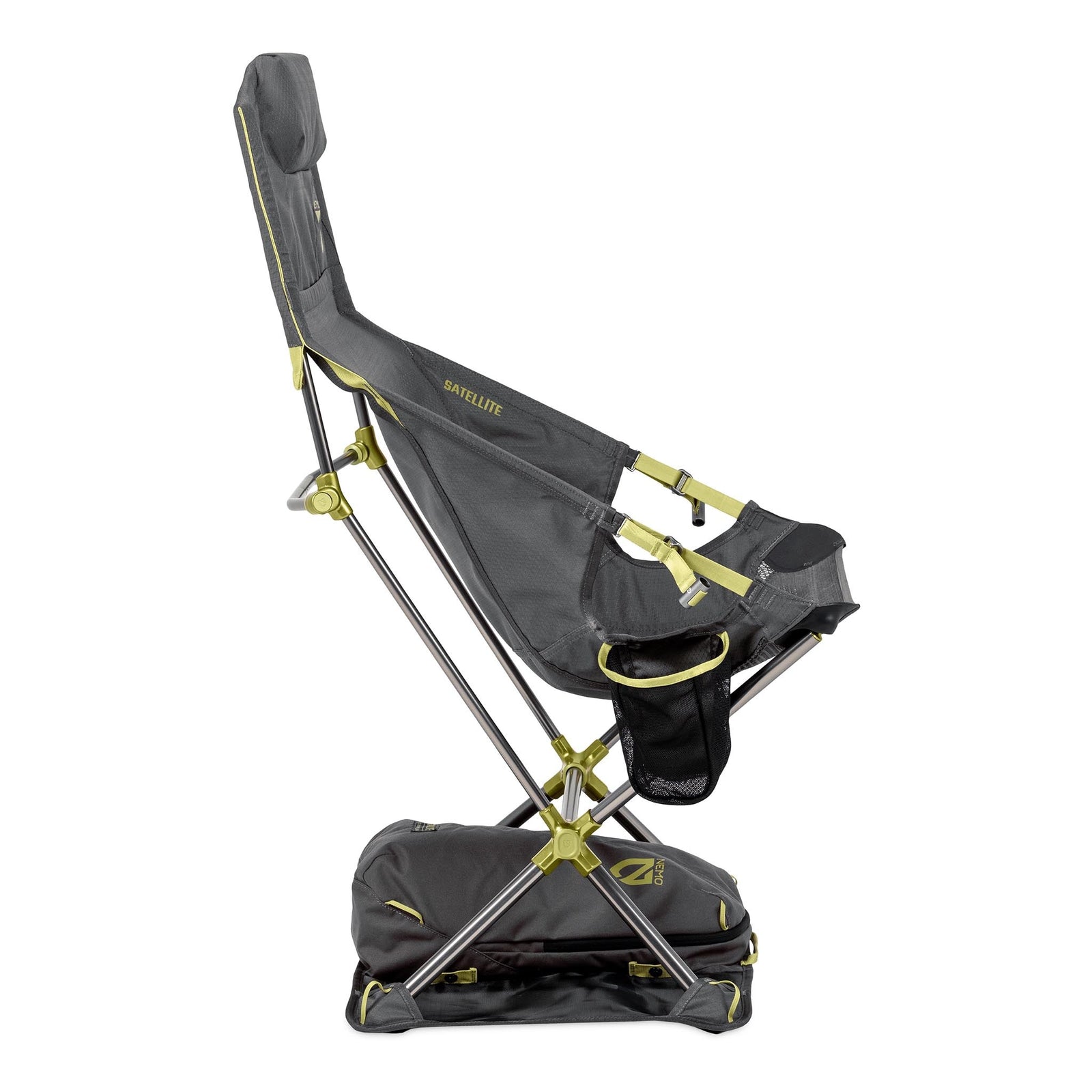 Satellite Reclining Camp Chair NEMO Equipment 811666038203 Chairs One Size / Goodnight Gray