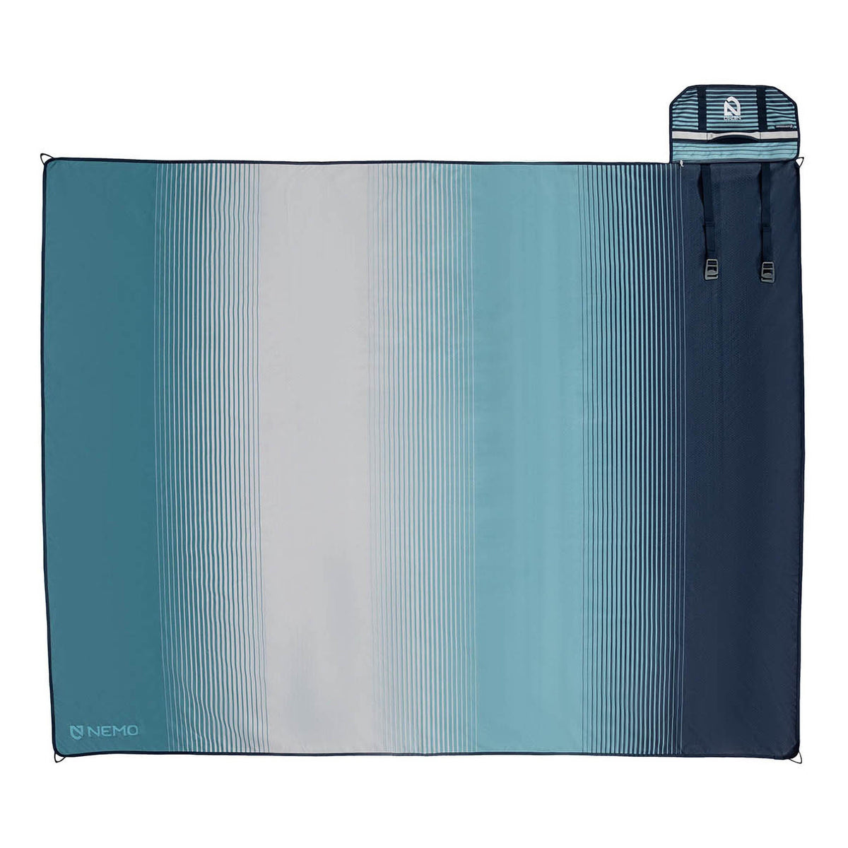 Victory Patio Blanket NEMO Equipment 811666038517 Blankets Large / Arctic Stripe