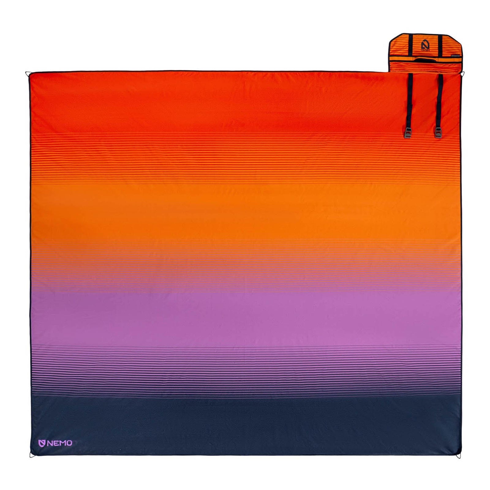 Victory Patio Blanket NEMO Equipment 811666038562 Blankets XL / Sun Orange Stripe