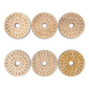 Anali Mango Wood Coasters nkuku AM5801 Coasters Set of 6 / Mango Wood