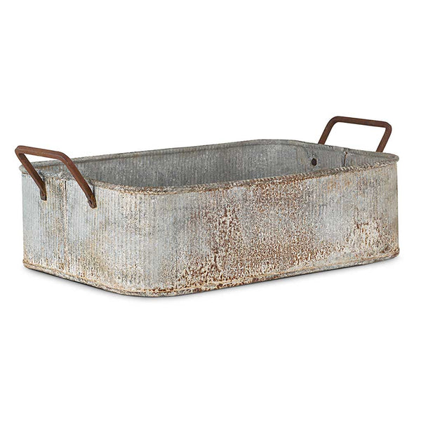 Japos Outdoor Planter Tray nkuku JT1501 Planters One Size / Aged Zinc