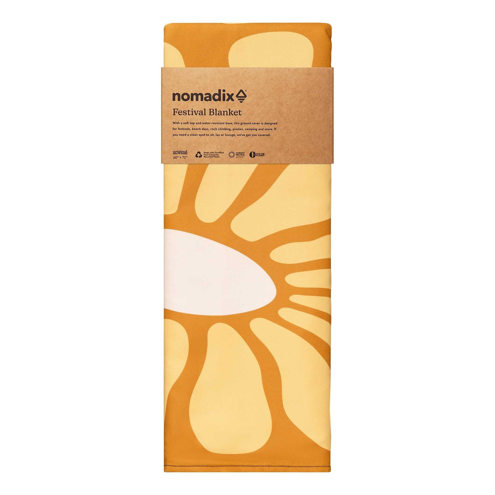 Festival Blanket Nomadix FT-LADA-101 Blankets One Size / Lazy Daisy Gold
