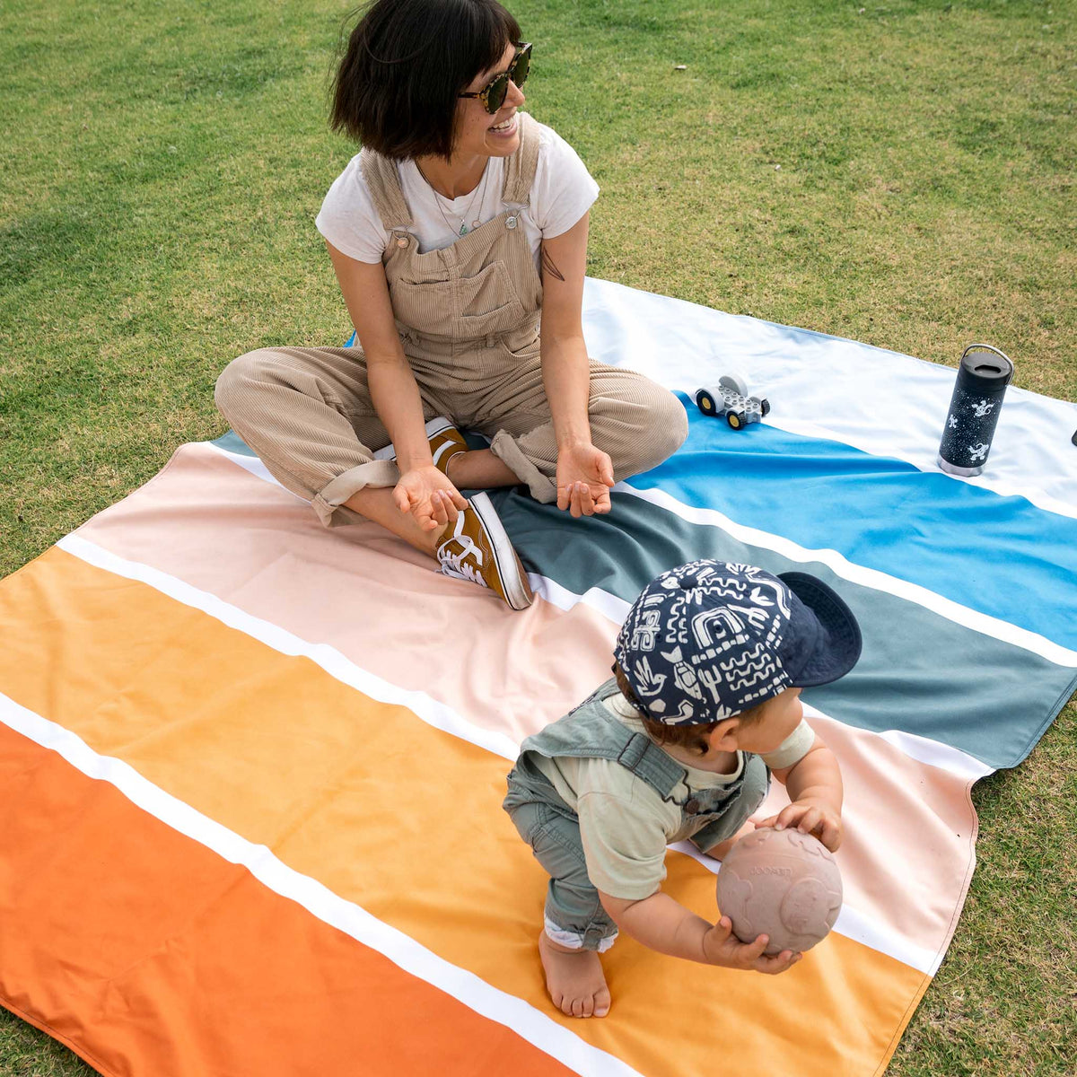 Festival Blanket Nomadix FT-STRP-105 Blankets One Size / Stripes Retro