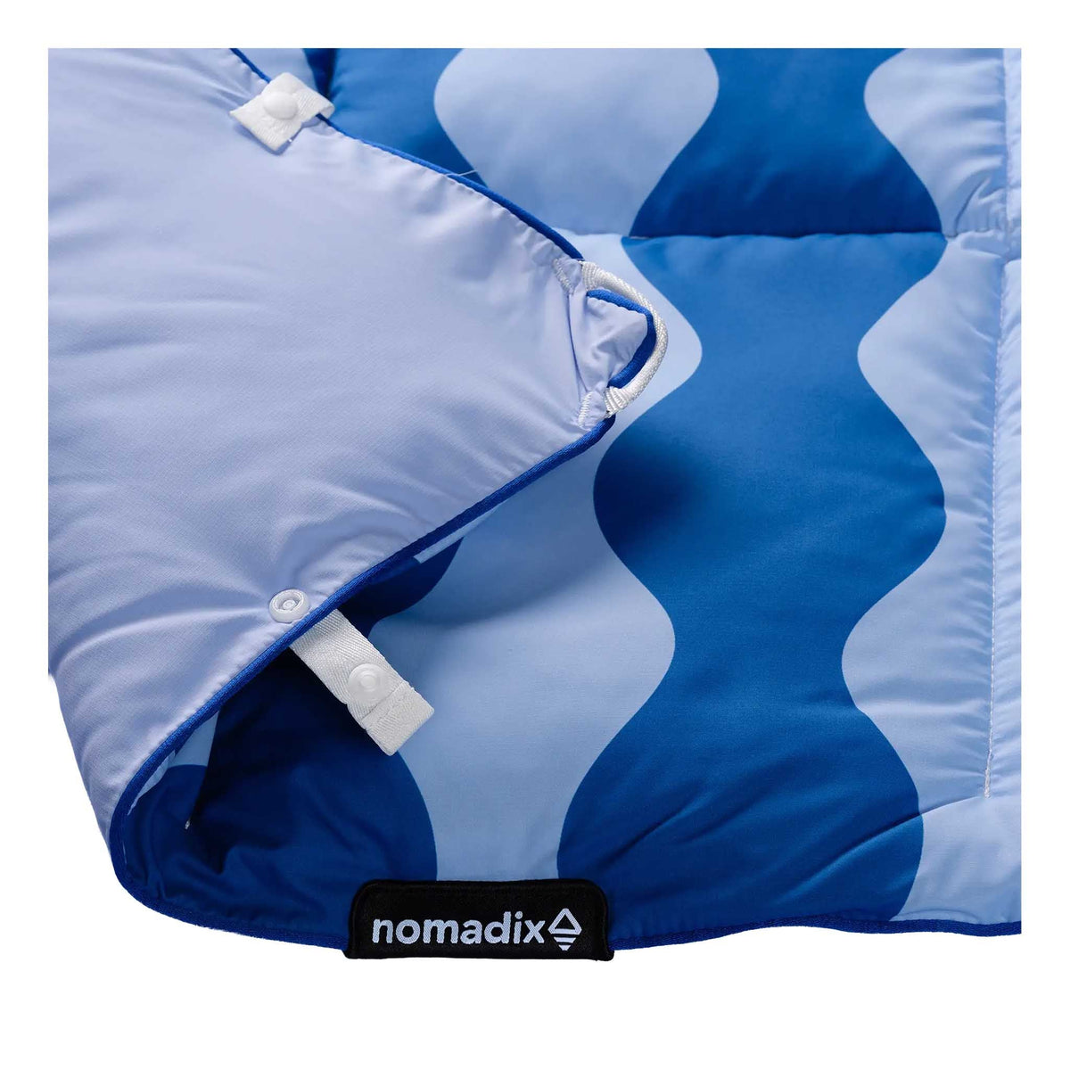 Graphene Puffer Blanket Nomadix GPB-SLTI-COBU Blankets One Size / Slack Tide Coastal Blue