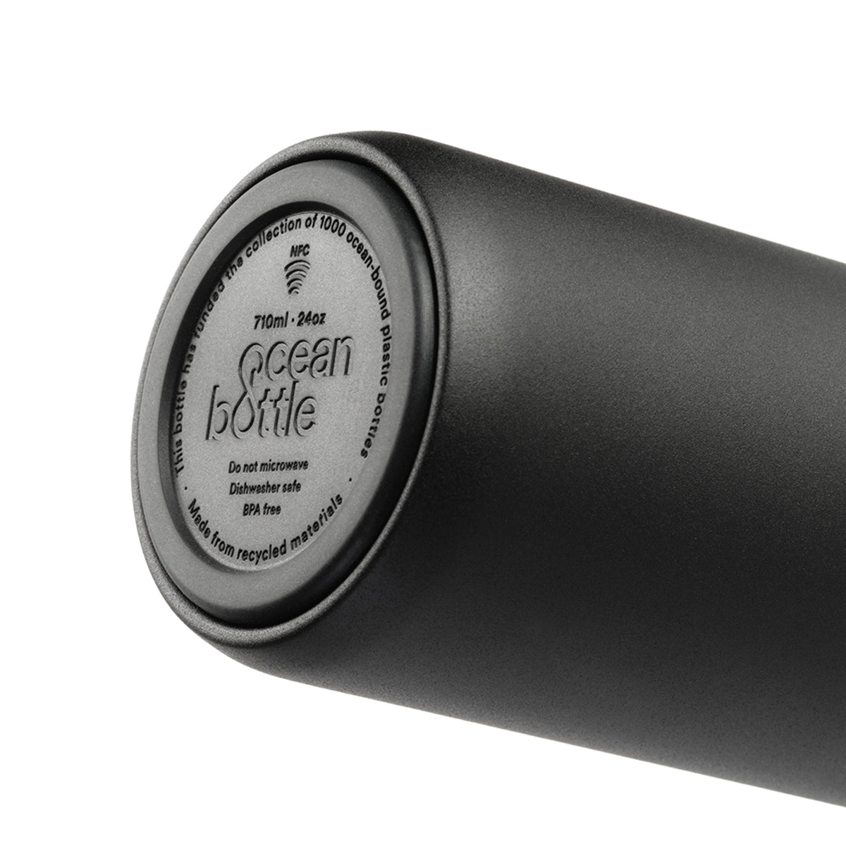 Peak Ocean Bottle 235OB01 Water Bottles 710ml / Obsidian Black